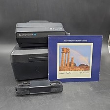Polaroid Spectra System SE Instant Film Camera With Book  Case