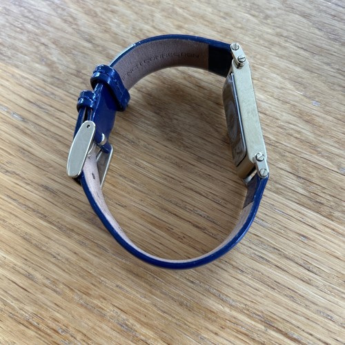 Damenuhr French Connection Quarz blaues Zifferblatt Gold Gehäuse & Schließe verpackt - Bild 8 von 15