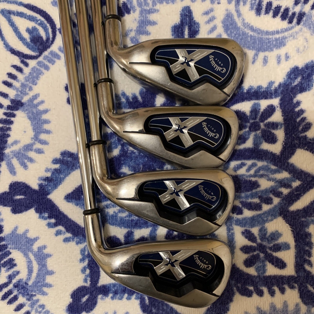 Callaway X18 Iron Set 4-pw With Uniflex With Good Grips.6 Iron