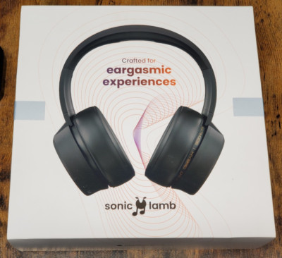 Sonic Lamb Bluetooth Headphones (with extra pads), Excellent Condition