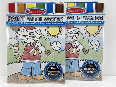 melissa and doug paint with water books