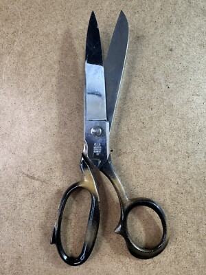 Robuso Solingen 8  Tailor Shears 1053 Chromed Germany Vintage Scissors