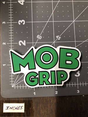Mob Grip Glossy Skateboard Laptop Decal Sticker Gloss6