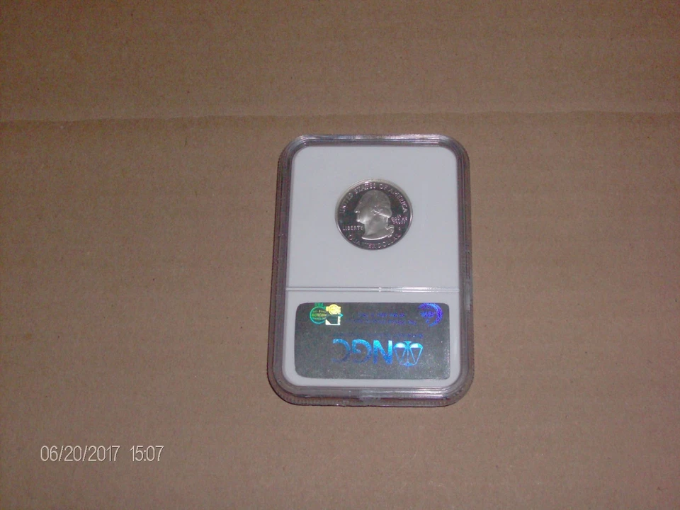 2009 U.S. Virgin Islands Silver NGC PF 70 Ultra Cameo DC &US Territories Quarter - Image 2 of 2