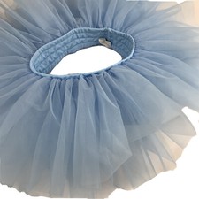 Weissman Dance Blue Tutu Girls Costume Cheer Competition size Short Skirt IC 7/8