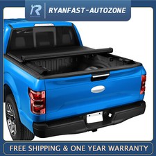 8ft Long Bed Soft Roll Up Tonneau Cover Fit For Dodge Ram 1500 2500 3500 02-18