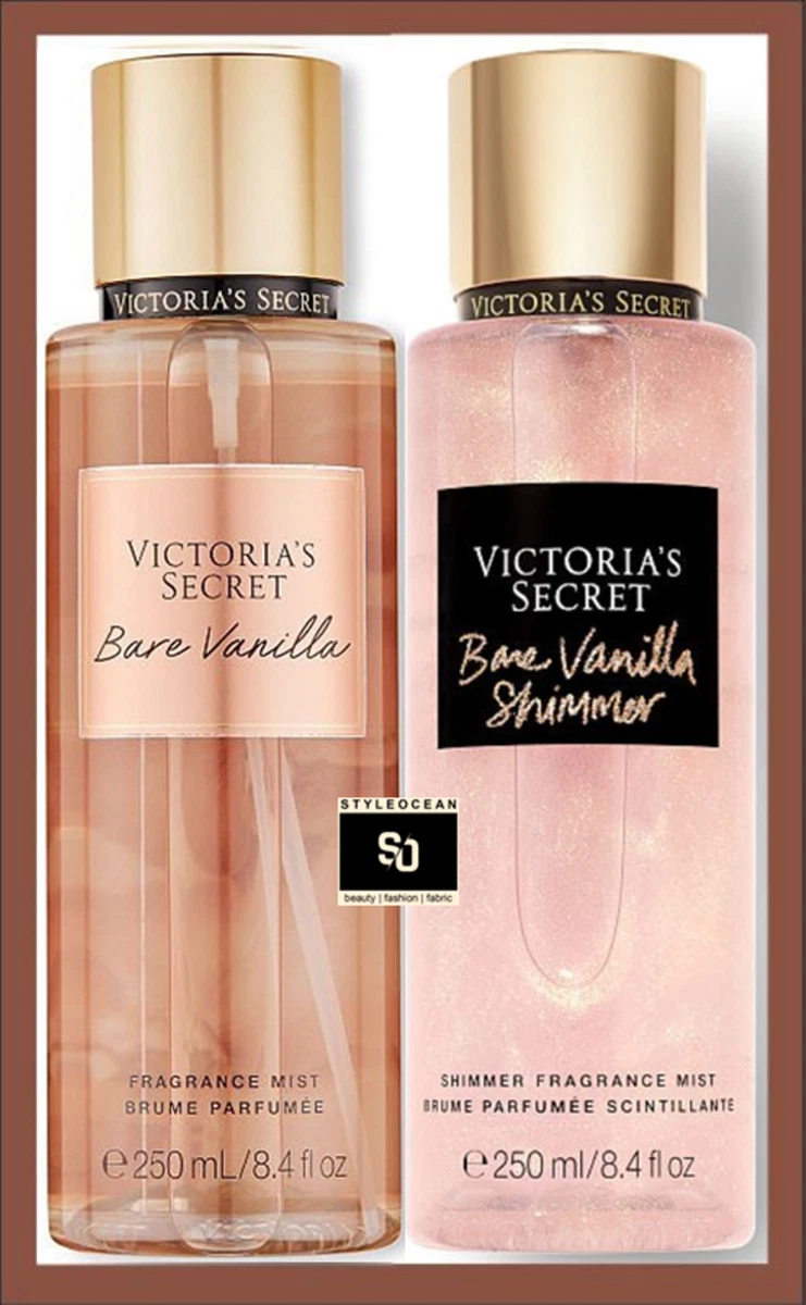 NEW! VICTORIA'S SECRET VS FRAGRANCE BODY MIST SPRAY 250ml - BARE VANILLA