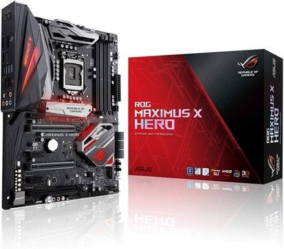 ASUS ROG Maximus X Hero + Intel i7 8700K Z370 Sockel 1151 DDR4 OVP Top Zustand