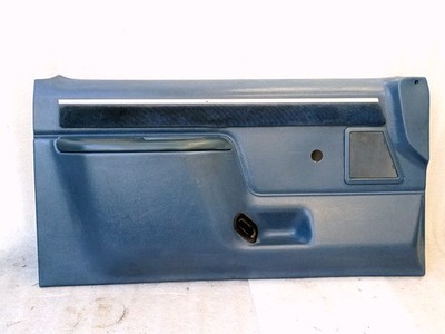 87-91 Deluxe Light Blue Door Panel Set Manual Windows F150 F250