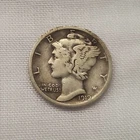 VF/VF+ Tough Early-Date 1919-D MERCURY DIME w/100% Original Surfaces