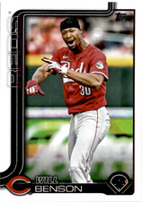 2025 Topps Will Benson Base Set #52