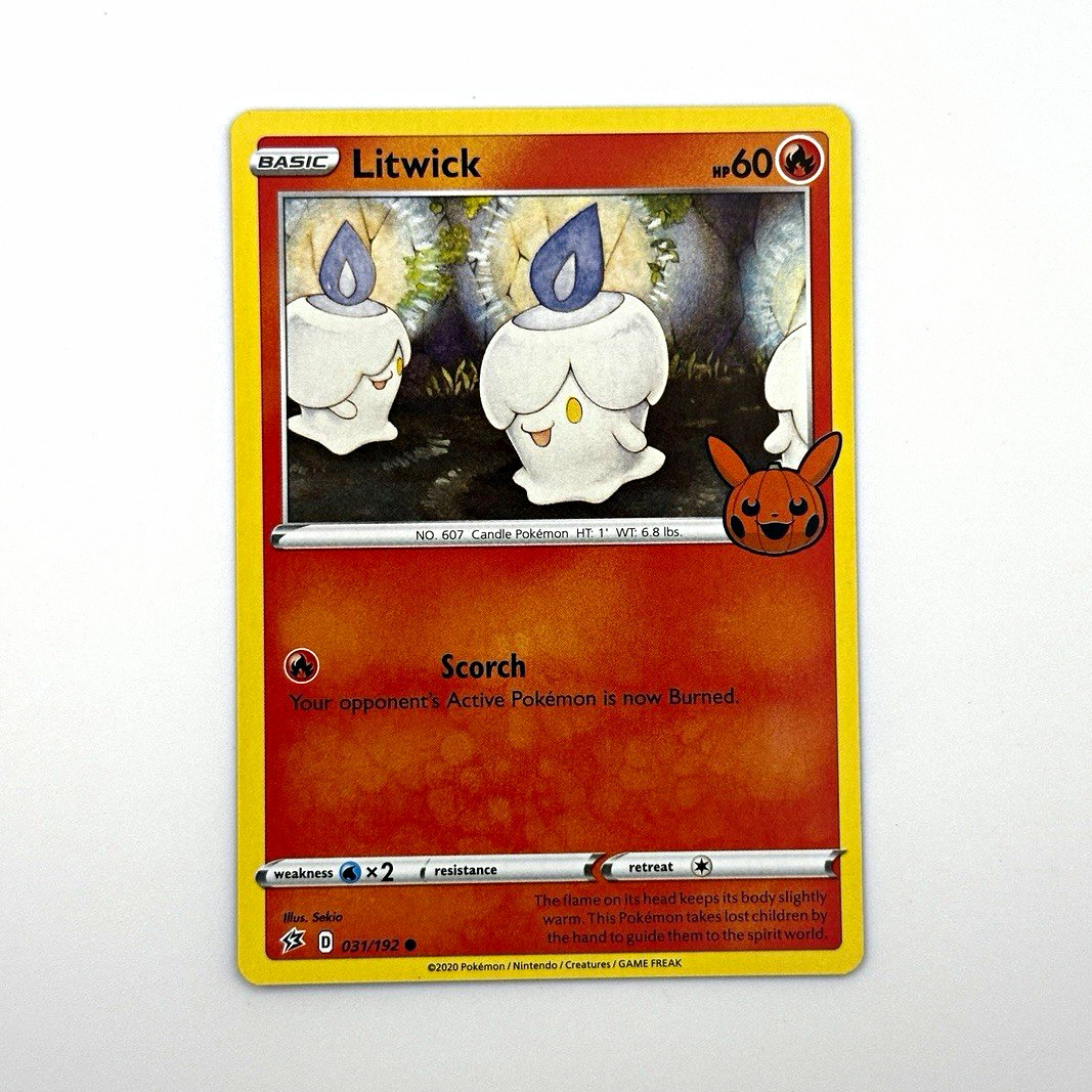Litwick #031/192 - 2022 Trick or Trade Halloween/Pumpkin Stamp