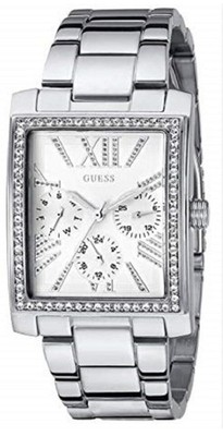 Guess Ladies Silver Multi Function Analog Watch