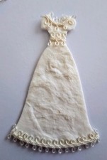 10 Wedding Dress Diecut Handmade Mulberry Paper dresses Formal Prom cards shower