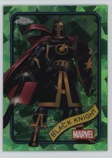 2025 Topps Chrome Marvel Comics Sapphire Green 15/99 Black Knight #165 0kg8