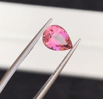 Share 1Ct Natural Pear Cut Pink diamond CERTIFIED D Grade