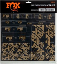 Fox Fork And Shock Decal Kit - Kash Fox Fork And Shock Decal Kit - Kash