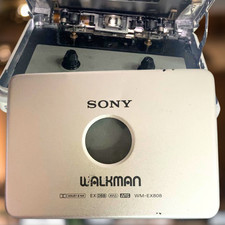 Sony WM-EX808 Walkman Cassette Player Vintage Tested Dolby B Silver Japan