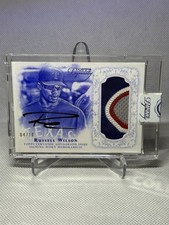 2015 Topps Dynasty Russell Wilson Rookie Patch Auto RPA /10 Texas Rangers