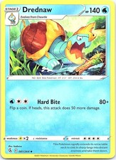 Drednaw Fusion Strike 081/264 Uncommon Pokemon Near Mint Pokemon Card
