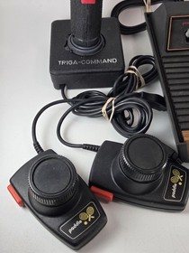 Atari 2600 Video Computer System-Console & 9 Games- Untested-Vintage- Joysticks 