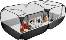 Portable Coop, Small Animals Playpen, Foldable Chicken Coop with Breathable T...