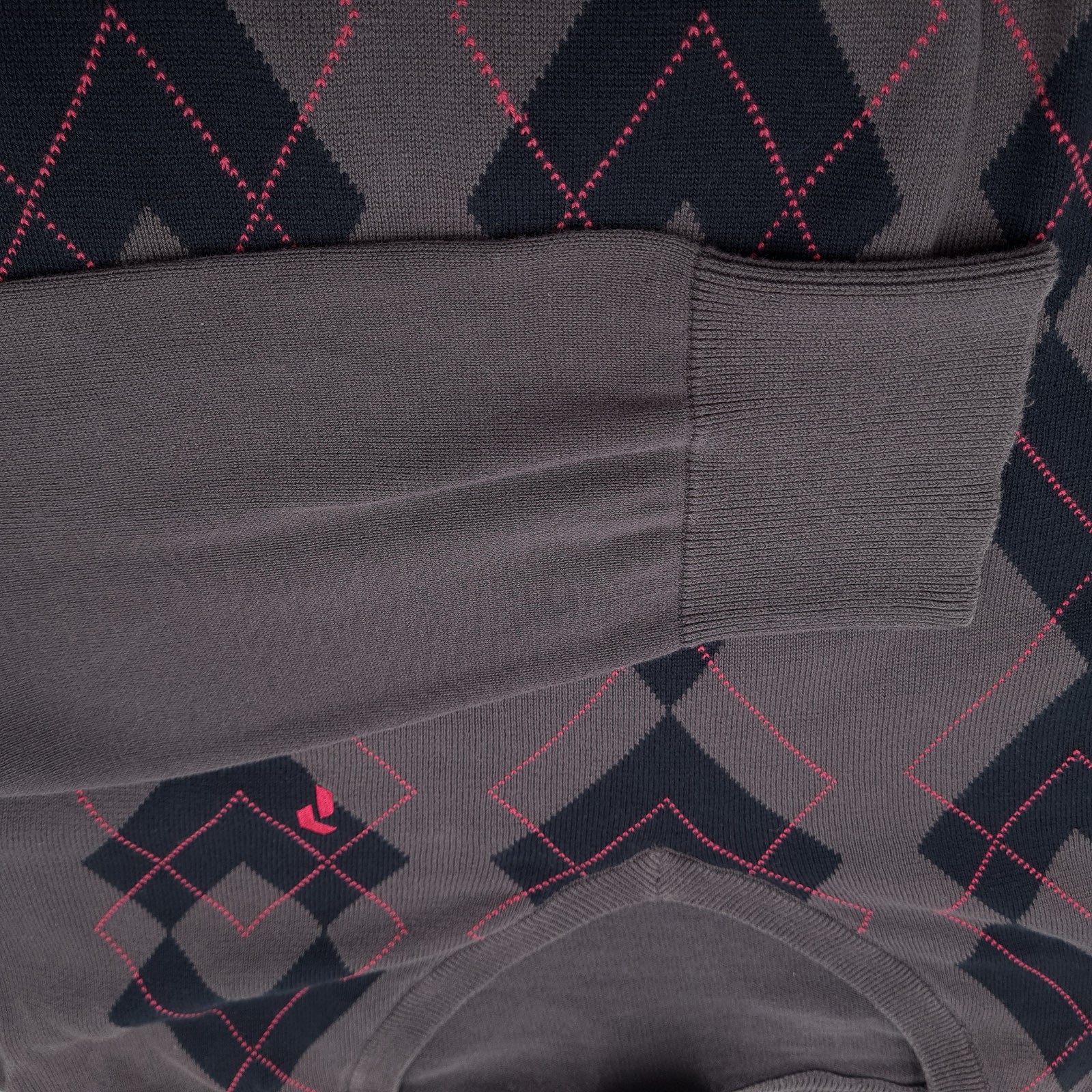 Vintage Peak Performance Pullover Men Argyle CT5 … - image 7