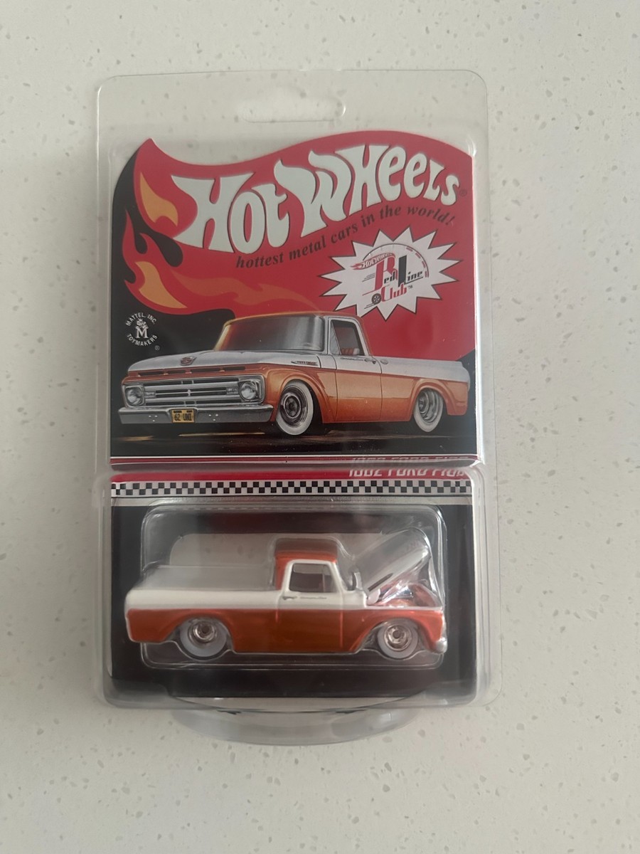 Hot Wheels RLC Exclusive 1962 Ford F100 Orange #23882/25000