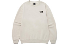 The North Face Logo Print Solid Color Crewneck Sweatshirt