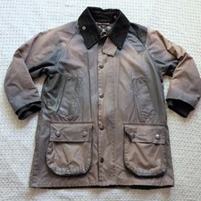 Barbour Bedale Jacket Mens 34 XS Brown Waxed ...