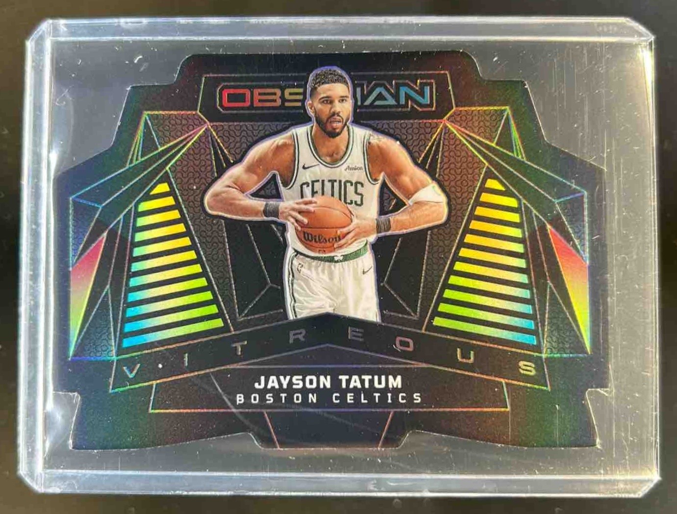 2024-25 Obsidian Jayson Tatum Vitreous #11 Celtics