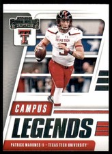 2021 Panini Contenders Draft Picks Campus Legends #2 Patrick Mahomes II - FB