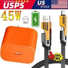 65W Super Fast Charging USB Type C Wall Charger For Samsung iPhone Android Phone