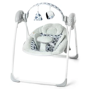 Swings bébé pour les bébés, Portable Baby Swing Polds Facile avec une vitesse adaptable, M
