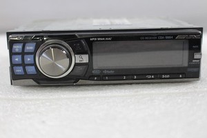 Alpine Deck, Model #CDA-9884, Used