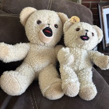 2 Snuggle Bear 1982-85 12 Plush Stuffed And 1986 10 Vintage Lever Brothers