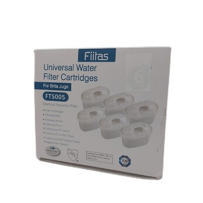 Fiitas Weiße Wasserfilter Für -- Filterkartuschen, Passend Für -- --+ Wasserkann