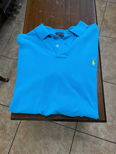 men's Ralph Lauren s/s polo shirt size XL blue