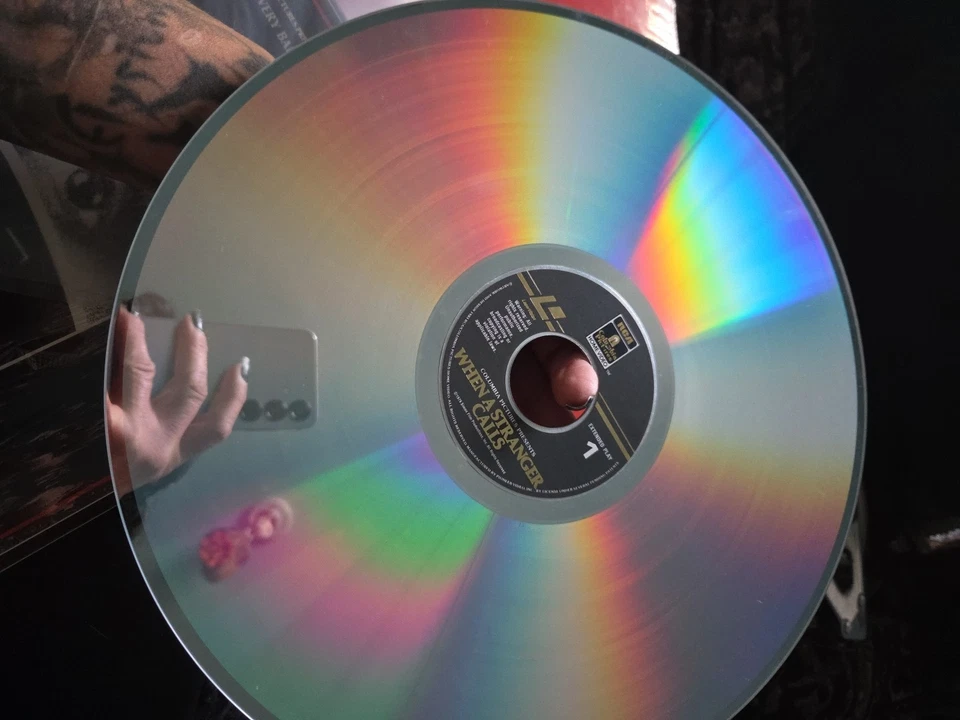 When A Stranger Calls Laserdisc 1979 Carol Kane Charles Durning laser disc Foto 4 de 4