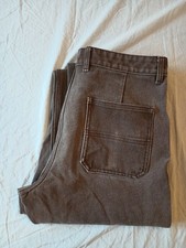 Taylor Stitch canvas camp pants brown 34x32