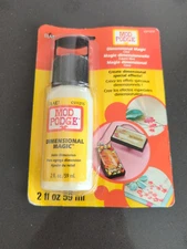 Mod Podge Plaid Dimensional Magic (2-Ounce), CS11215 Clear -M5