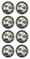 Mercedes Benz AMG Aufkleber 8X3cm (30mm) Rund Wasserdicht Sticker Logo Emblem Mercedes Benz AMG Aufkleber 8X3cm (30mm) Rund Wasserdicht Sticker Logo Emblem