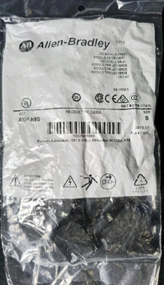 New Sealed 800F-N5G Allen Bradley 22mm LED Module 800F PB, Pack qty.10