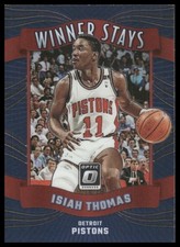 2023-24 Donruss Optic #14 Isiah Thomas Winner Stays Purple Detroit Pistons