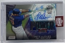 Pete Alonso 2023 Topps Archives 2020 Stadium Club Power Zone Autograph Auto #1/1