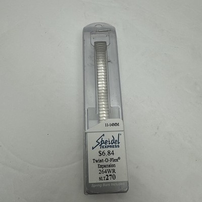 Speidel Silver Tone Speidel Express Twist-O-Flex Expansion 11-14MM Watch Band
