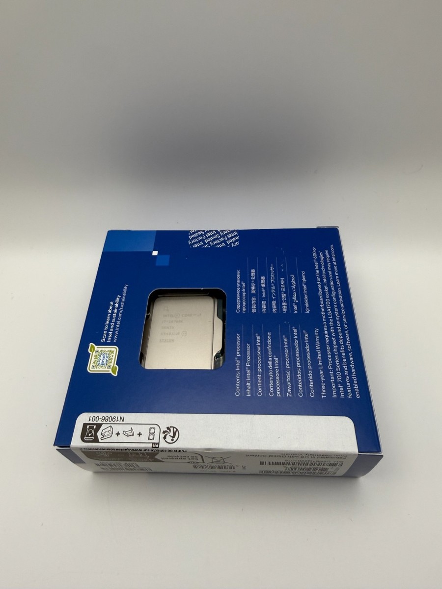 Intel Core i7-14700K 3.4GHz 20-Core 28-Thread CPU (BX8071514700K