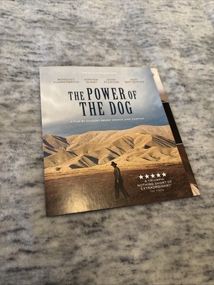 THE POWER OF THE DOG FYC DVD - Best Picture - Benedict Cumberbatch Kirsten Dunst