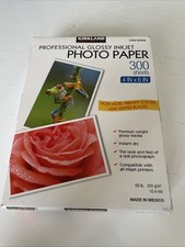Kirkland Signature 4 x 6 Professional 69 Lb Glossy Inkjet Photo Paper 300 503636
