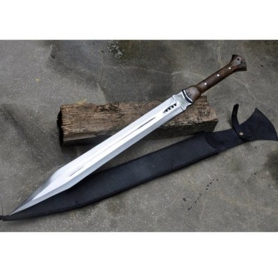 Custom Handmade Carbon Steel Blade Roman Gladius Sword | Hunting Sword Camping
